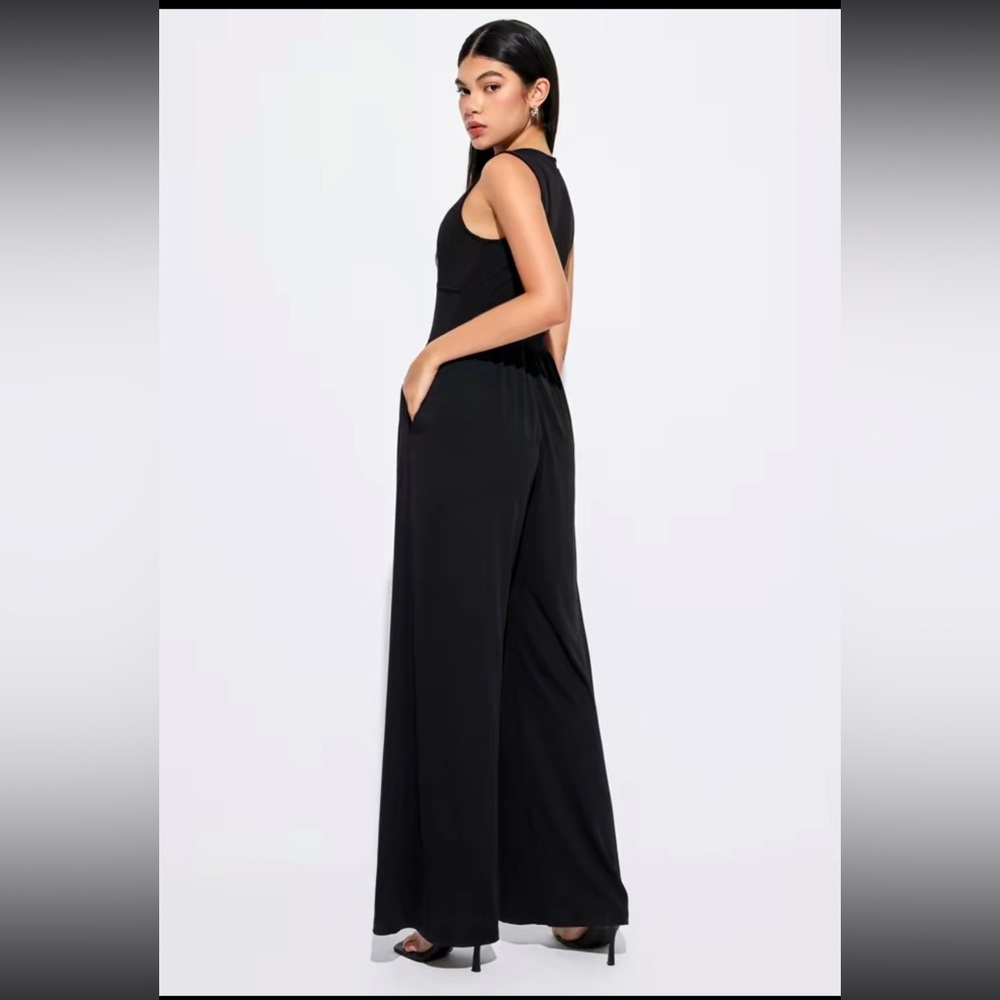 Black Jumpsuit/Romper - Picture 3 of 10